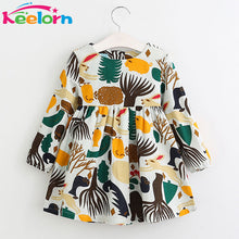 Baby Girl's Printed Long Sleeve Dress