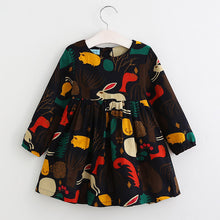 Baby Girl's Printed Long Sleeve Dress