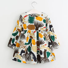 Baby Girl's Printed Long Sleeve Dress