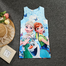 Frozen Print Princess Dress