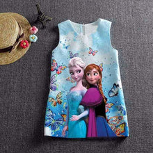 Frozen Print Princess Dress
