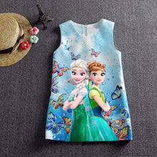 Frozen Print Princess Dress