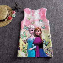 Frozen Print Princess Dress