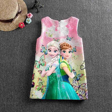Frozen Print Princess Dress