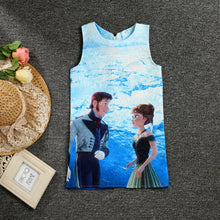 Frozen Print Princess Dress