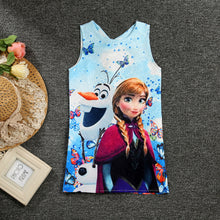 Frozen Print Princess Dress