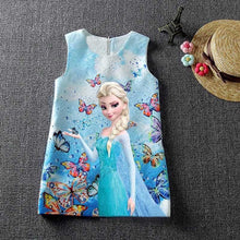 Frozen Print Princess Dress