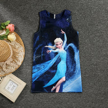 Frozen Print Princess Dress