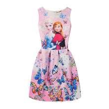 Frozen Print Princess Dress