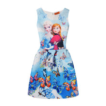 Frozen Print Princess Dress